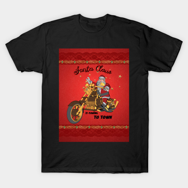 Santa Claus is coming on a motorcycle by Nicky2342